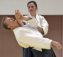 Ambre Verdon prof aïkido dojo 38 Grenoble